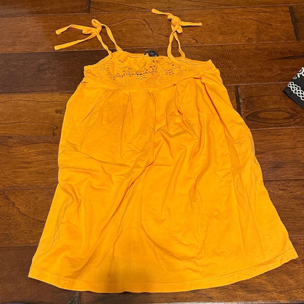 GAP Kids Orange Lace Dress